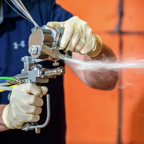 پاشش فایبرگلاس FRP